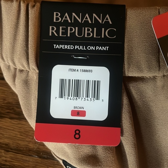Banana Republic Pull on Tapered Pants - Picture 6 of 9